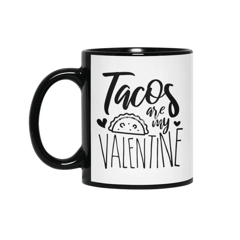 Valentine day, Wedding gifts Siyah Kupa