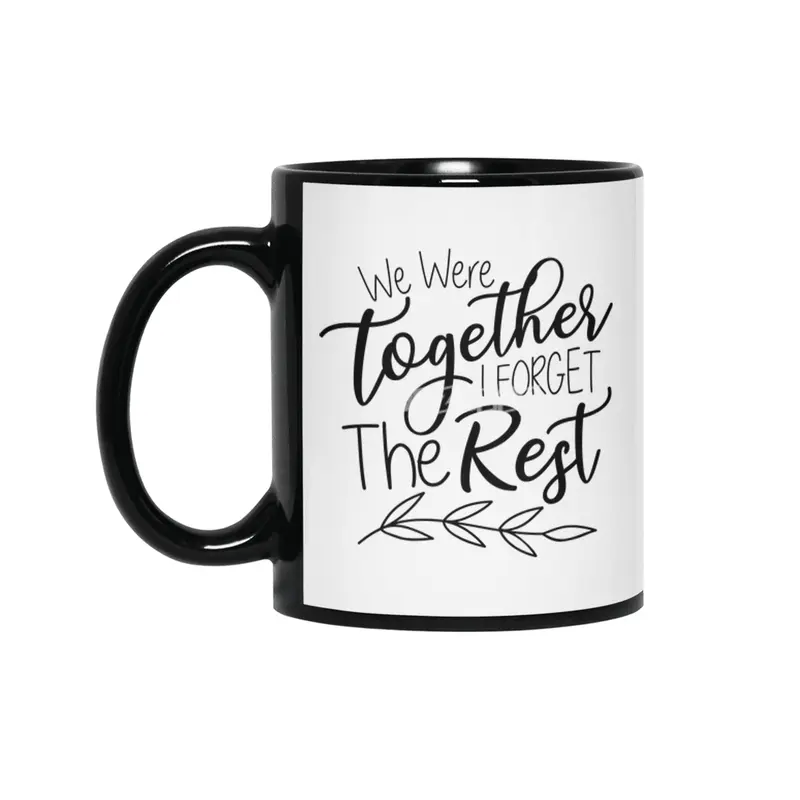 Valentine day, Wedding gifts Siyah Kupa