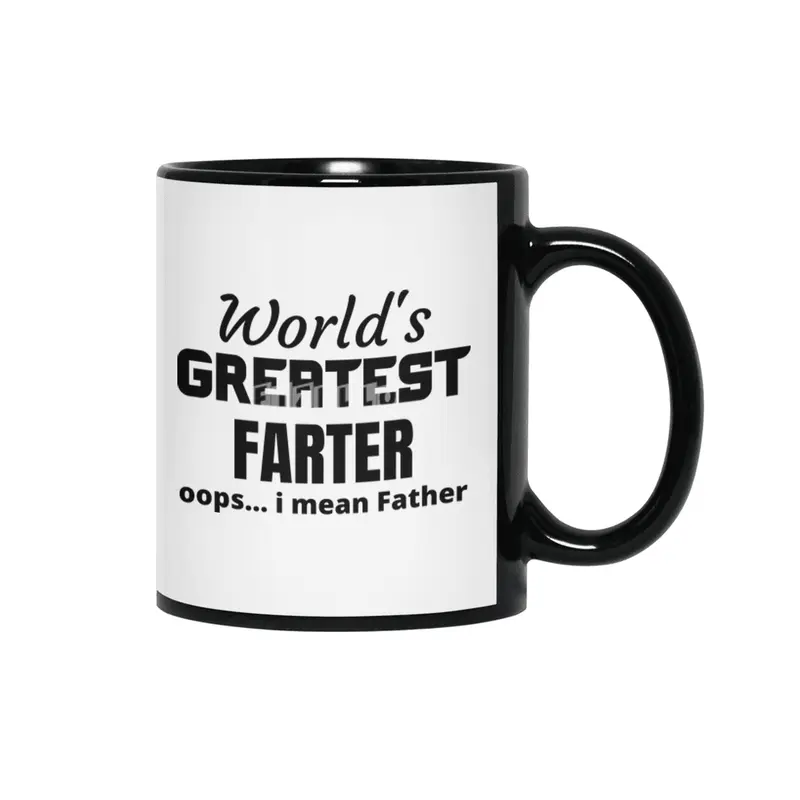 World's greatest farter, mean father Siyah Kupa