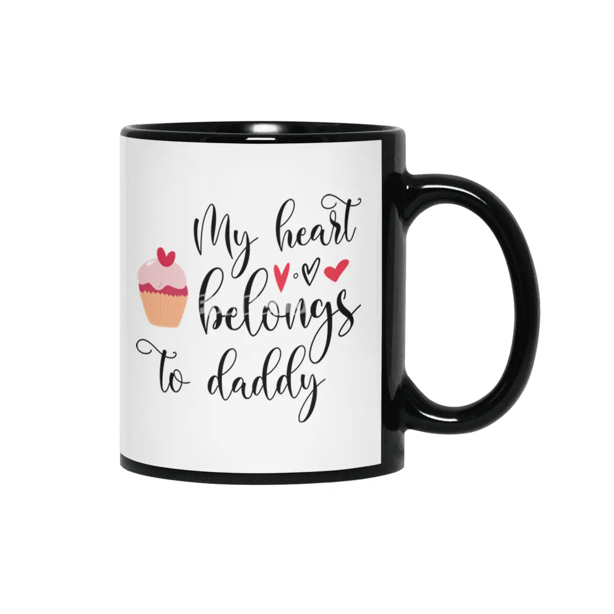 Valentine day, Engagement party & Wedding gifts Siyah Kupa
