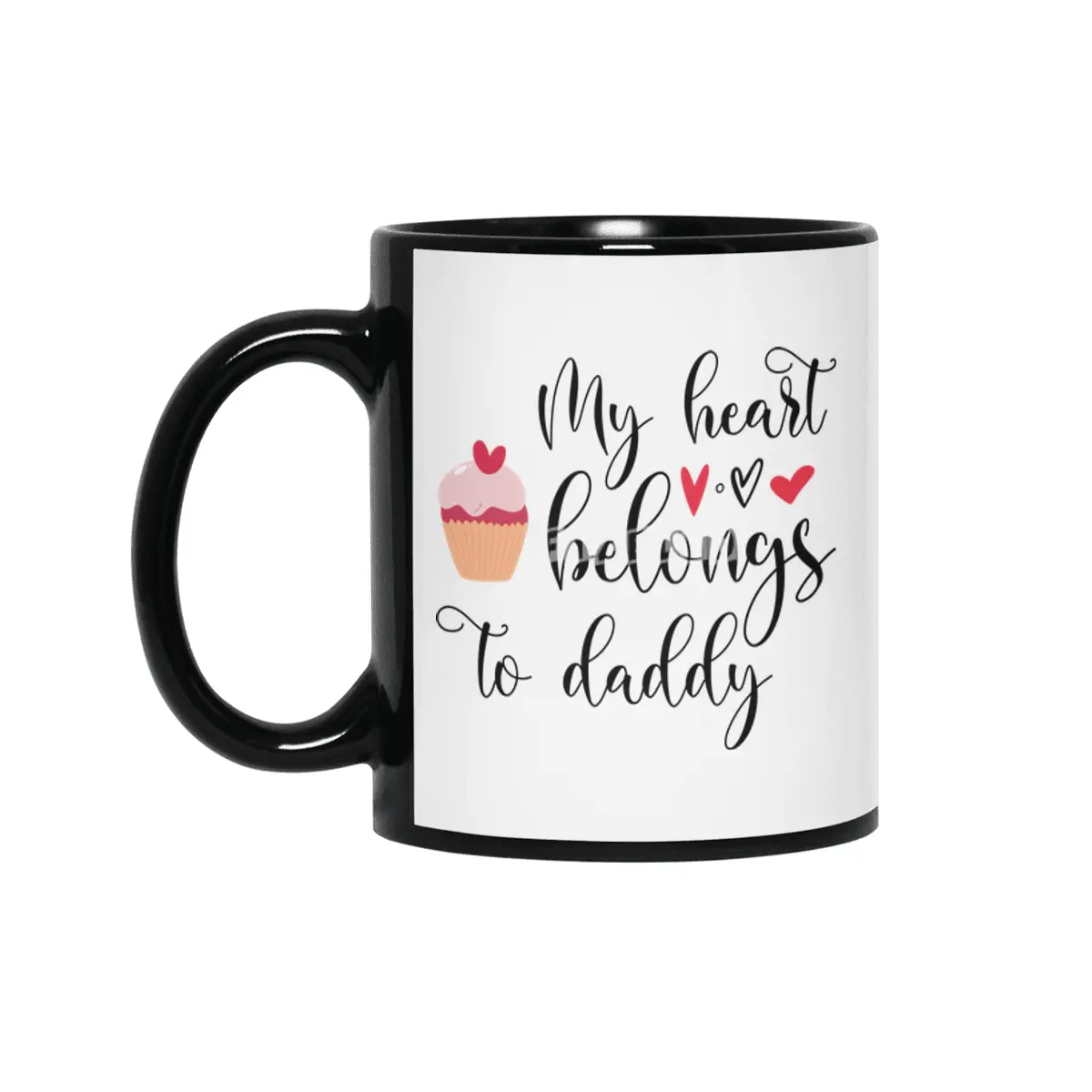 Valentine day, Engagement party & Wedding gifts Siyah Kupa