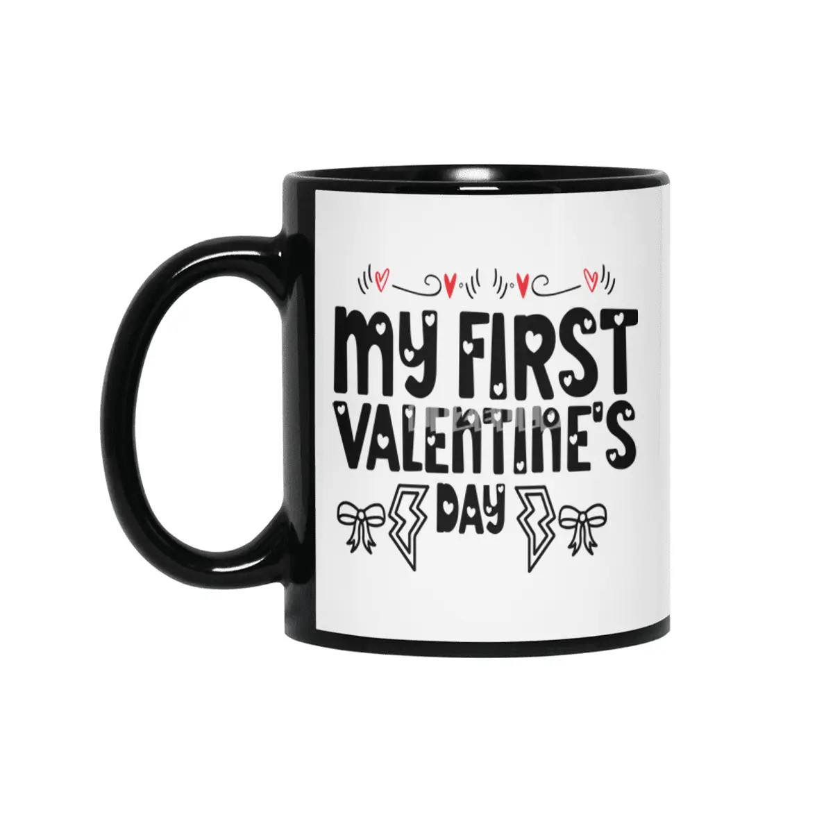 Valentine day, Engagement party & Wedding gifts Siyah Kupa