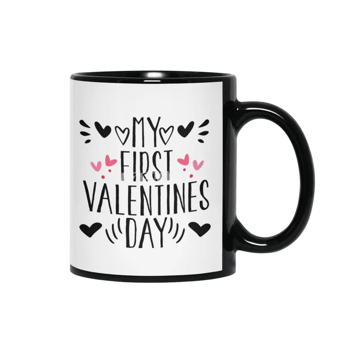 Valentine day, Engagement party & Wedding gifts Siyah Kupa
