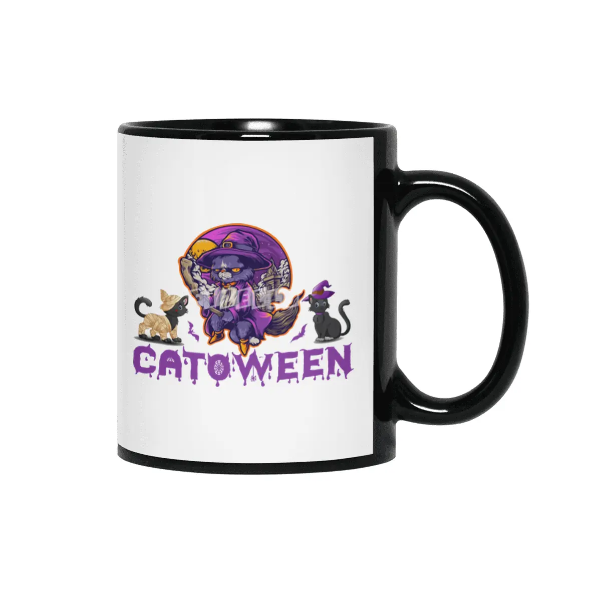 Catoween Siyah Kupa