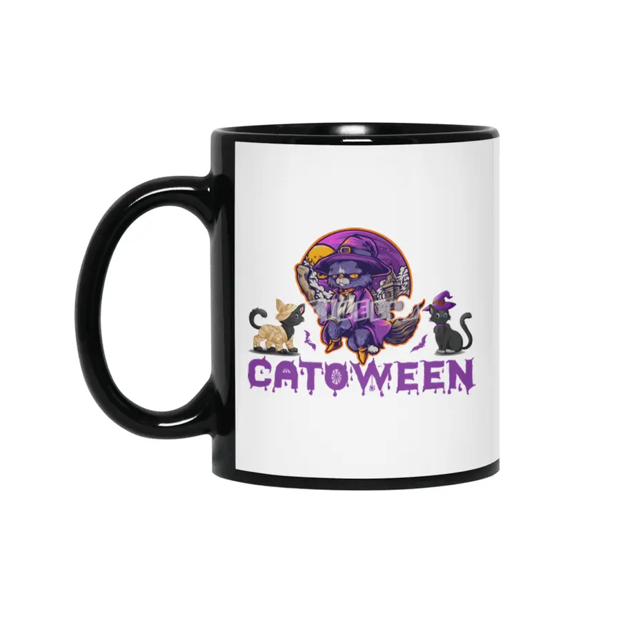 Catoween Siyah Kupa