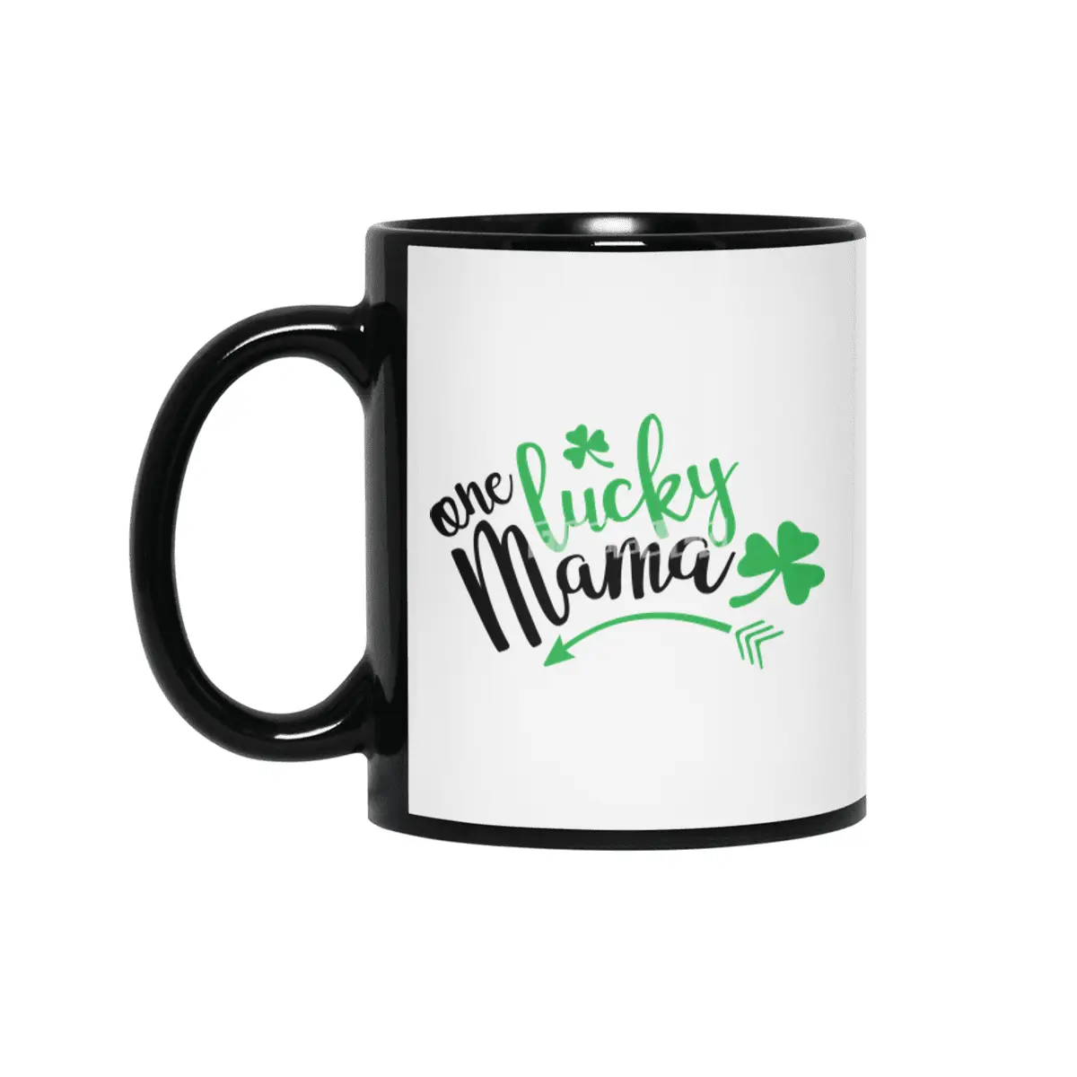 Irish , St. Patrick's Day Siyah Kupa