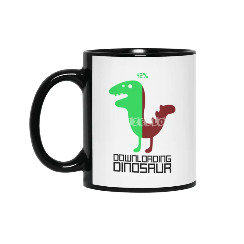 Downloading Dinosaur Siyah Kupa