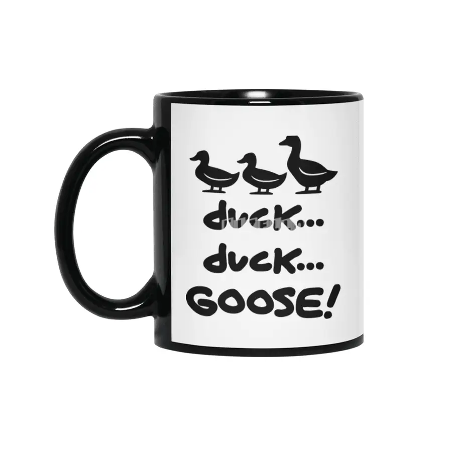 duck...duck...Goose! Siyah Kupa