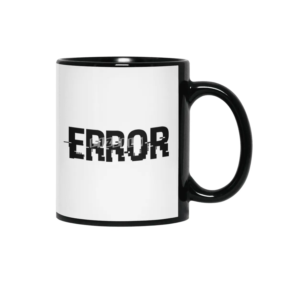 ERROR (Glitch) Siyah Kupa