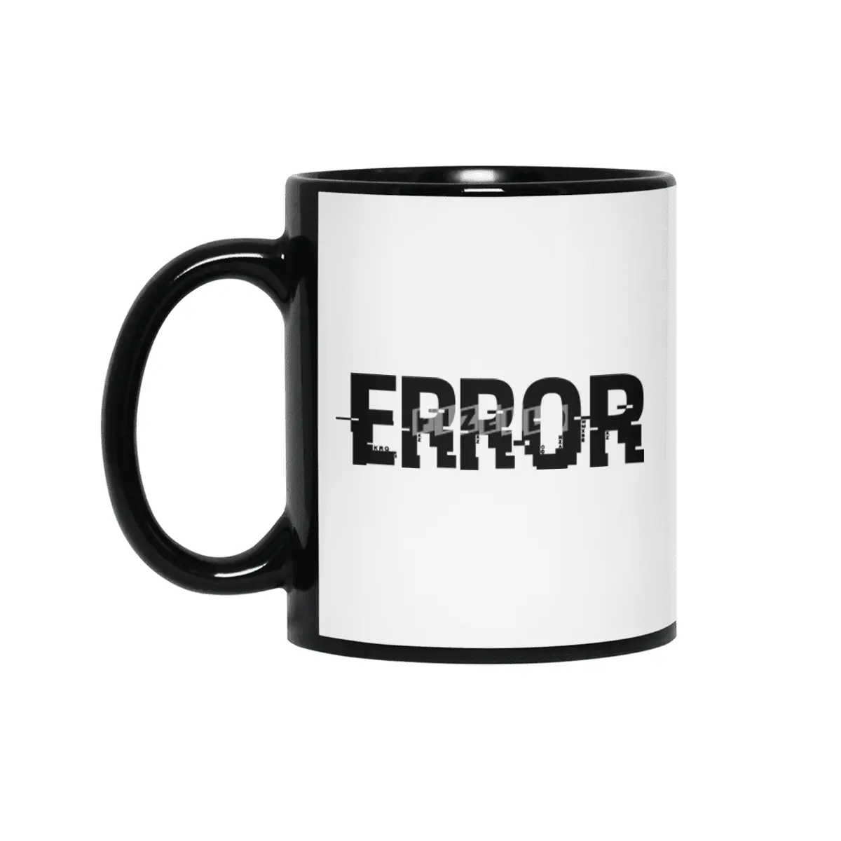 ERROR (Glitch) Siyah Kupa