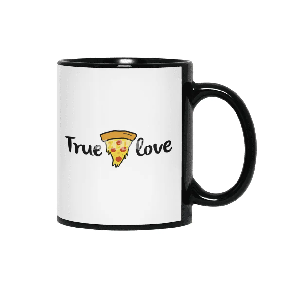 True love Siyah Kupa