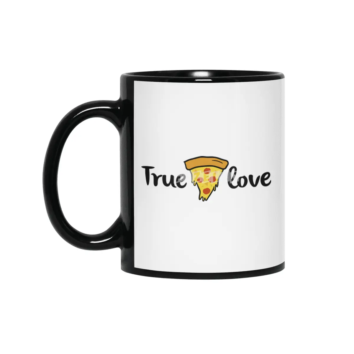 True love Siyah Kupa