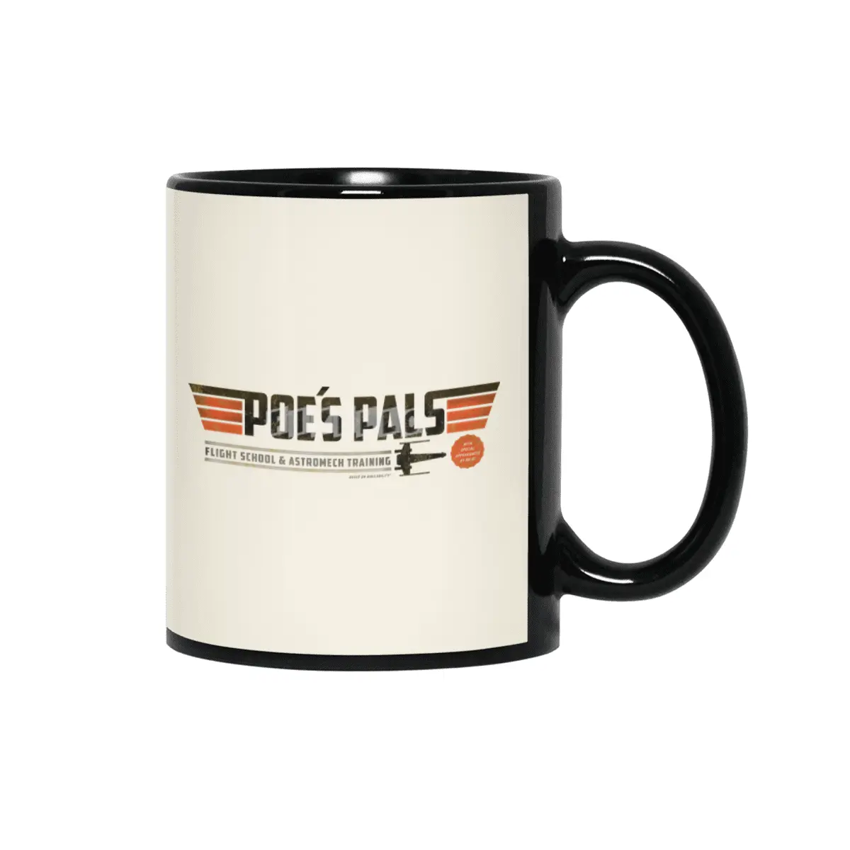 Poe's Pals Siyah Kupa