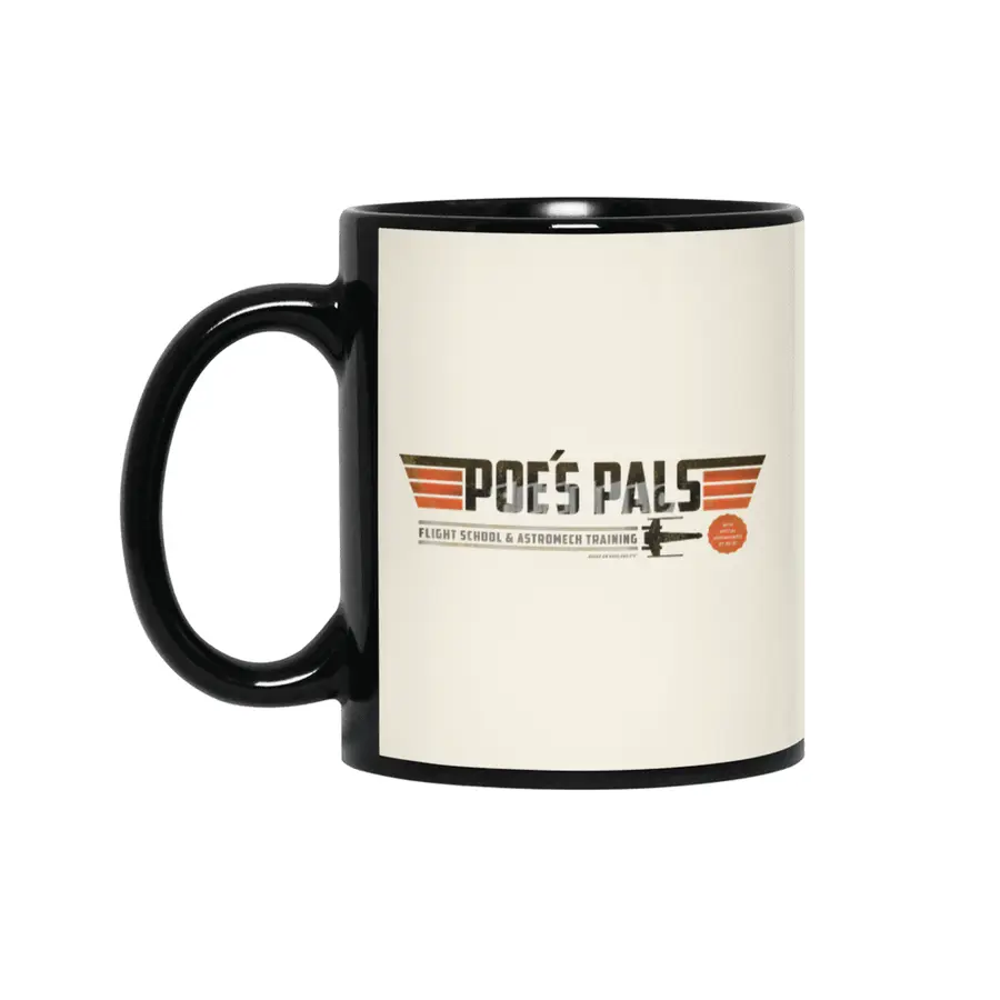 Poe's Pals Siyah Kupa