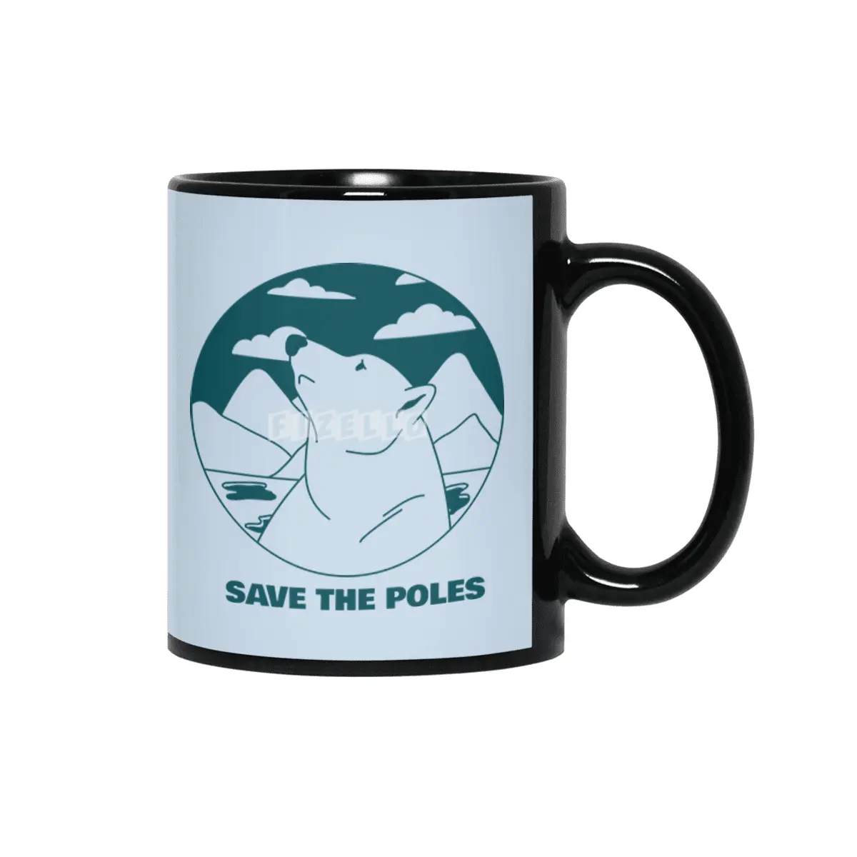 Save the poles Siyah Kupa