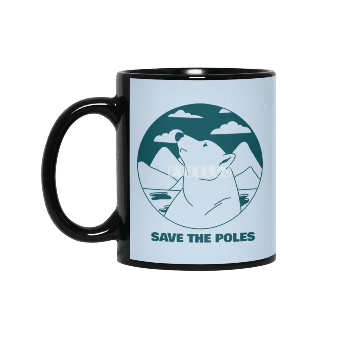 Save the poles Siyah Kupa