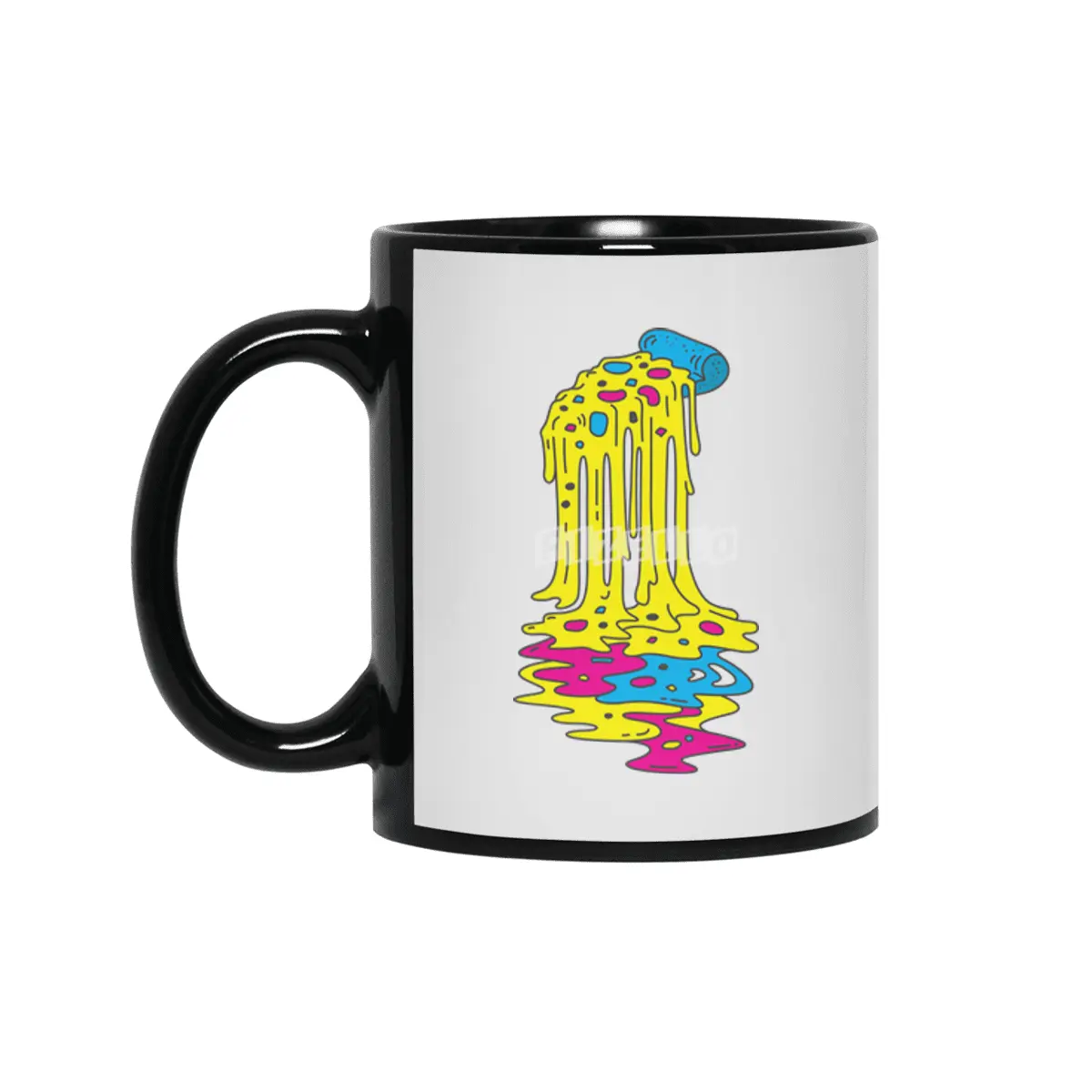 CMYK Overload Siyah Kupa