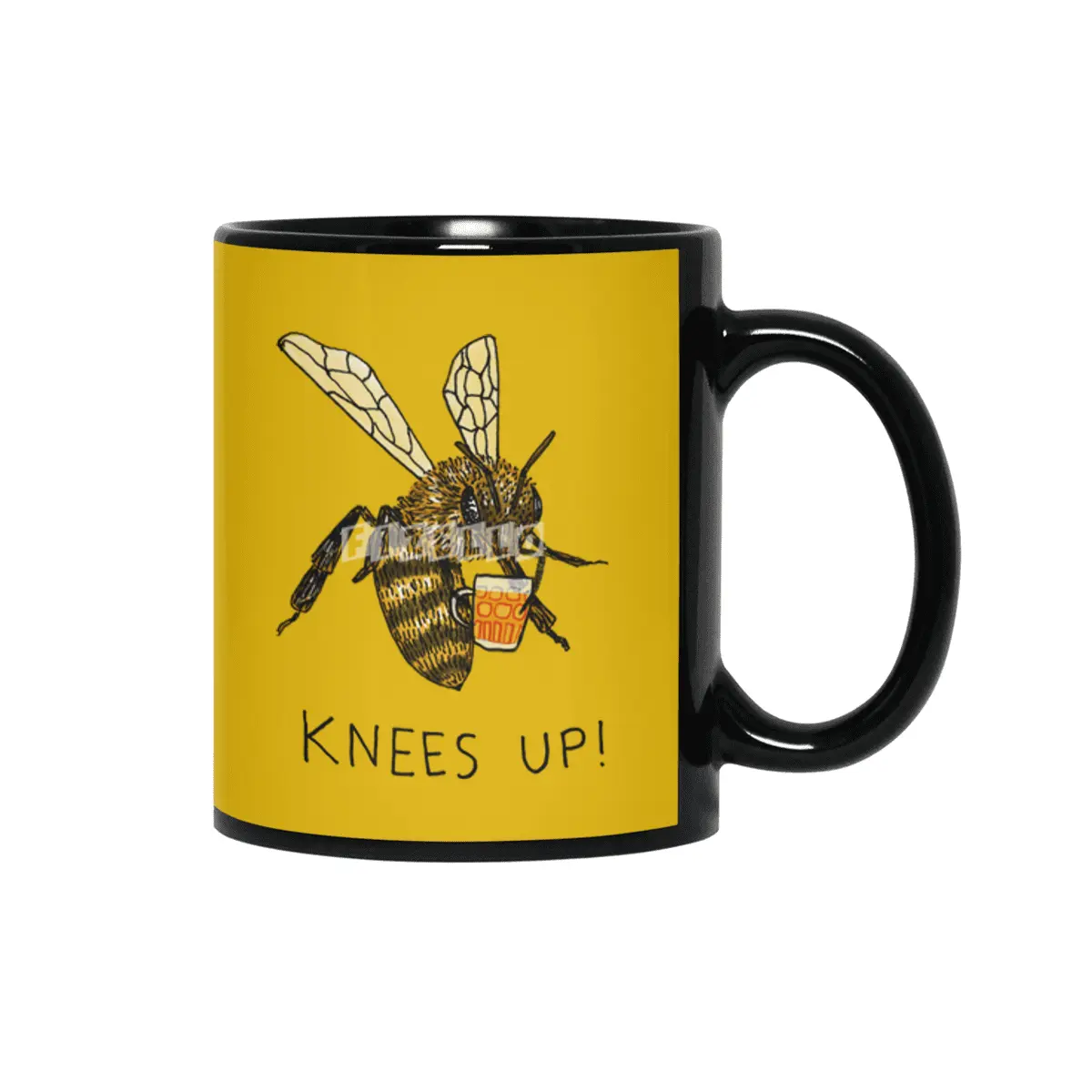 (Bees) Knees up Siyah Kupa