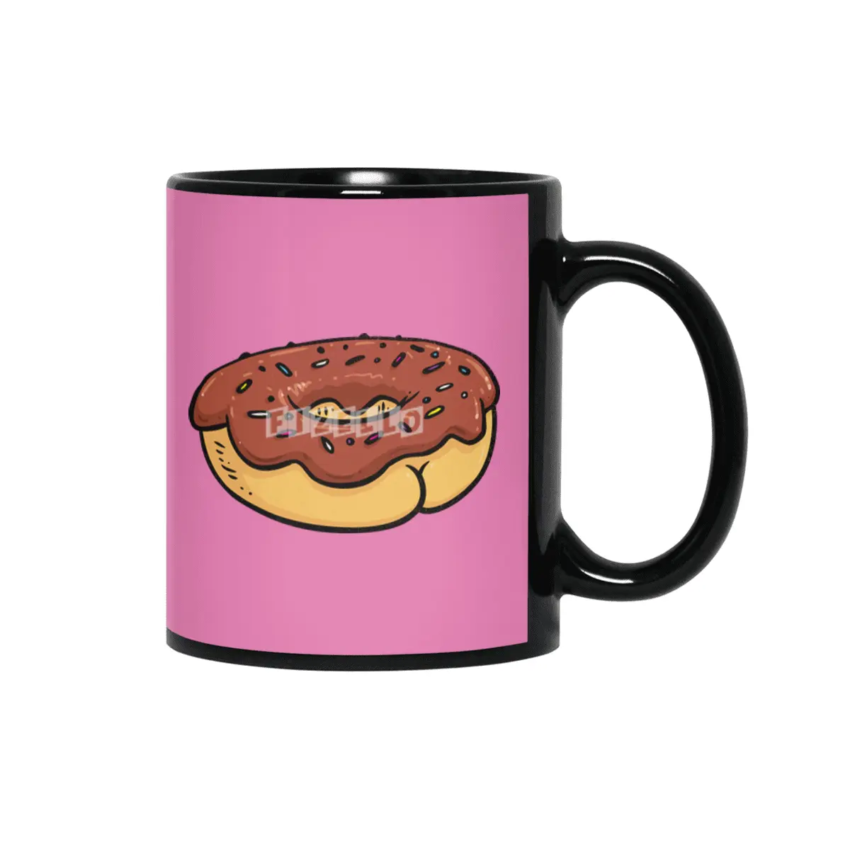 Donut Butt Siyah Kupa