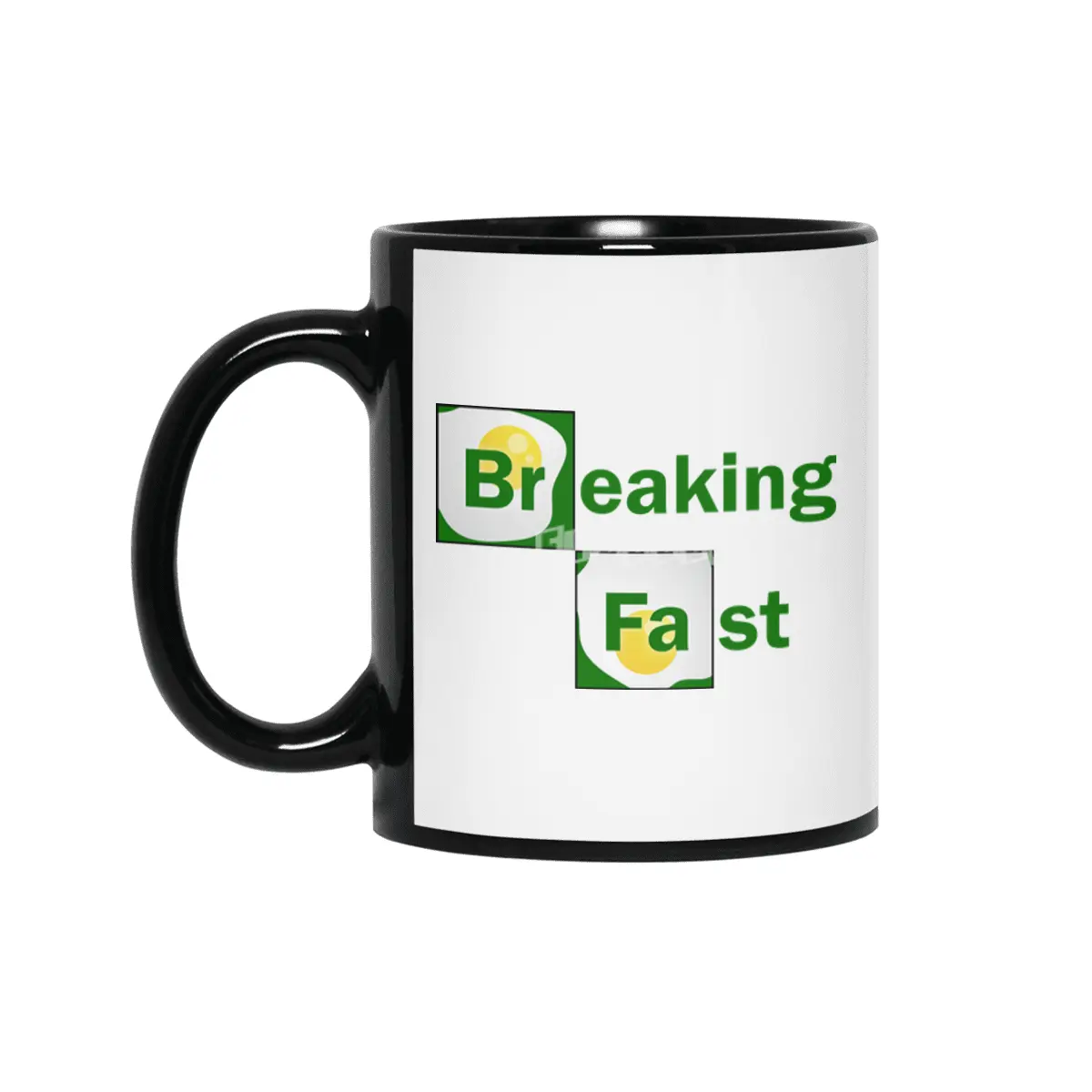 Breaking Fast Siyah Kupa