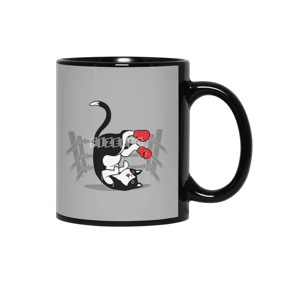 Boxer Cat Siyah Kupa