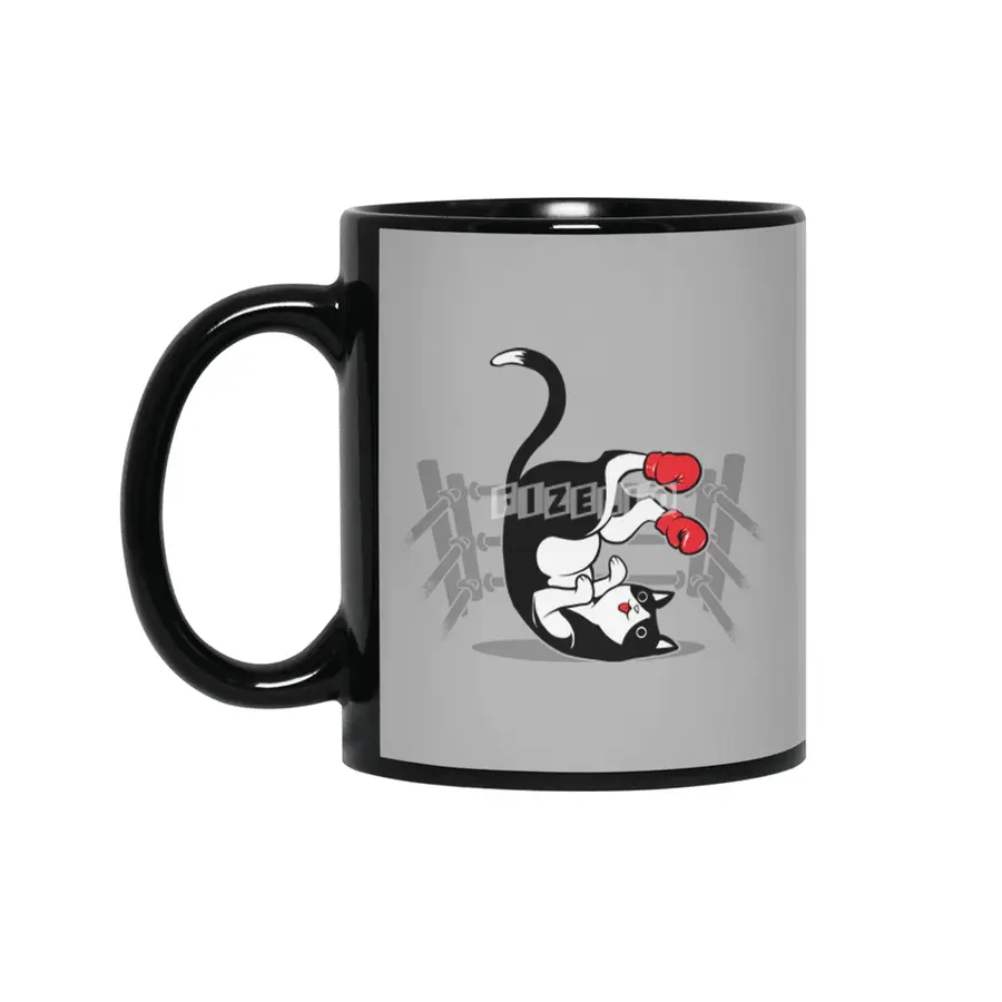 Boxer Cat Siyah Kupa
