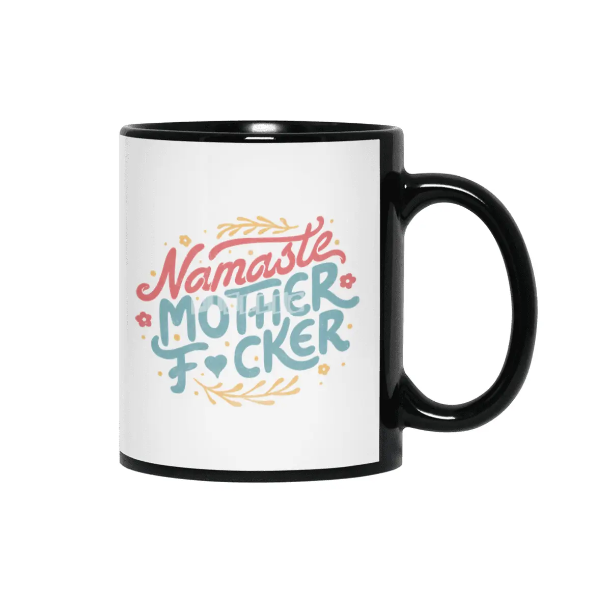 Namaste Motherf*ckers Siyah Kupa