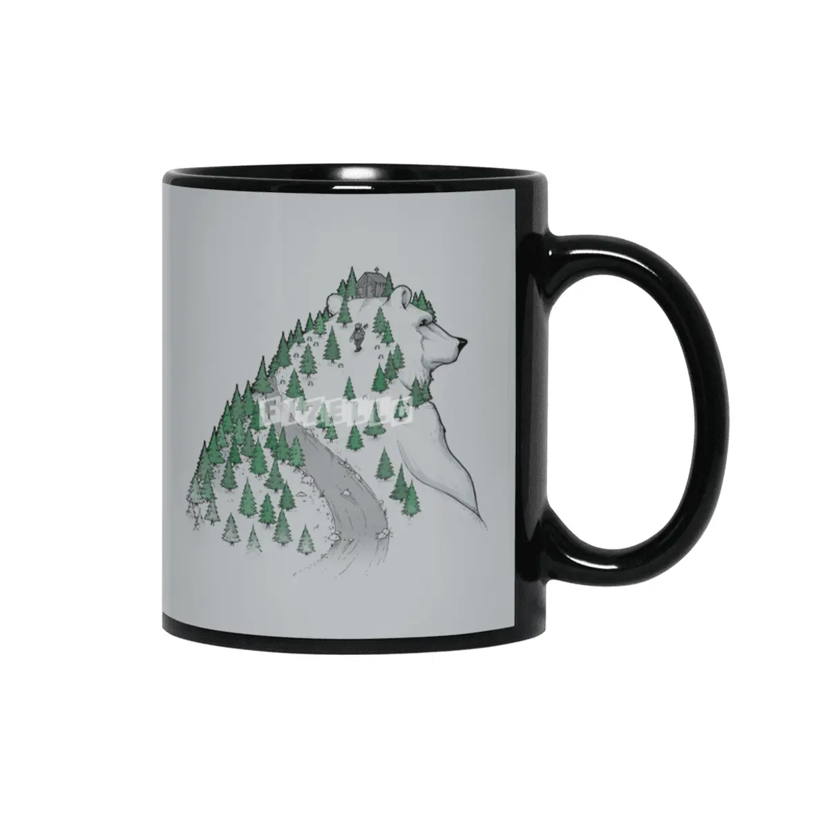 Wild Bear Siyah Kupa