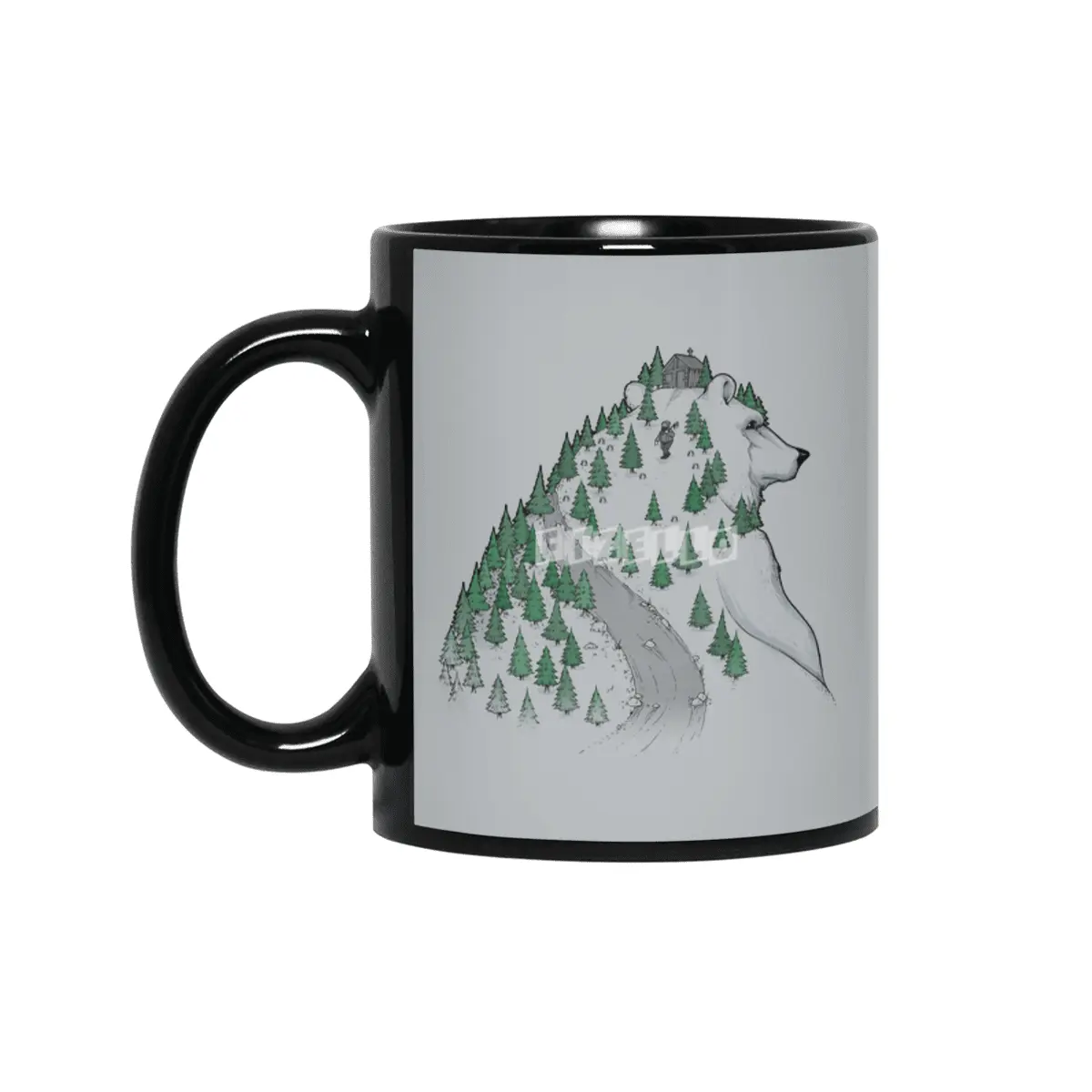 Wild Bear Siyah Kupa