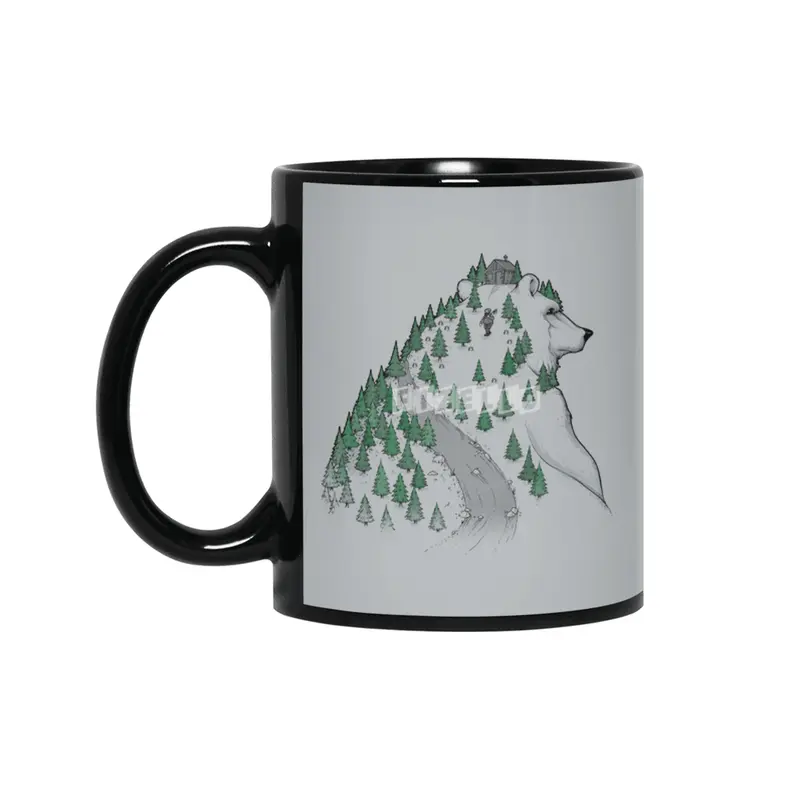 Wild Bear Siyah Kupa