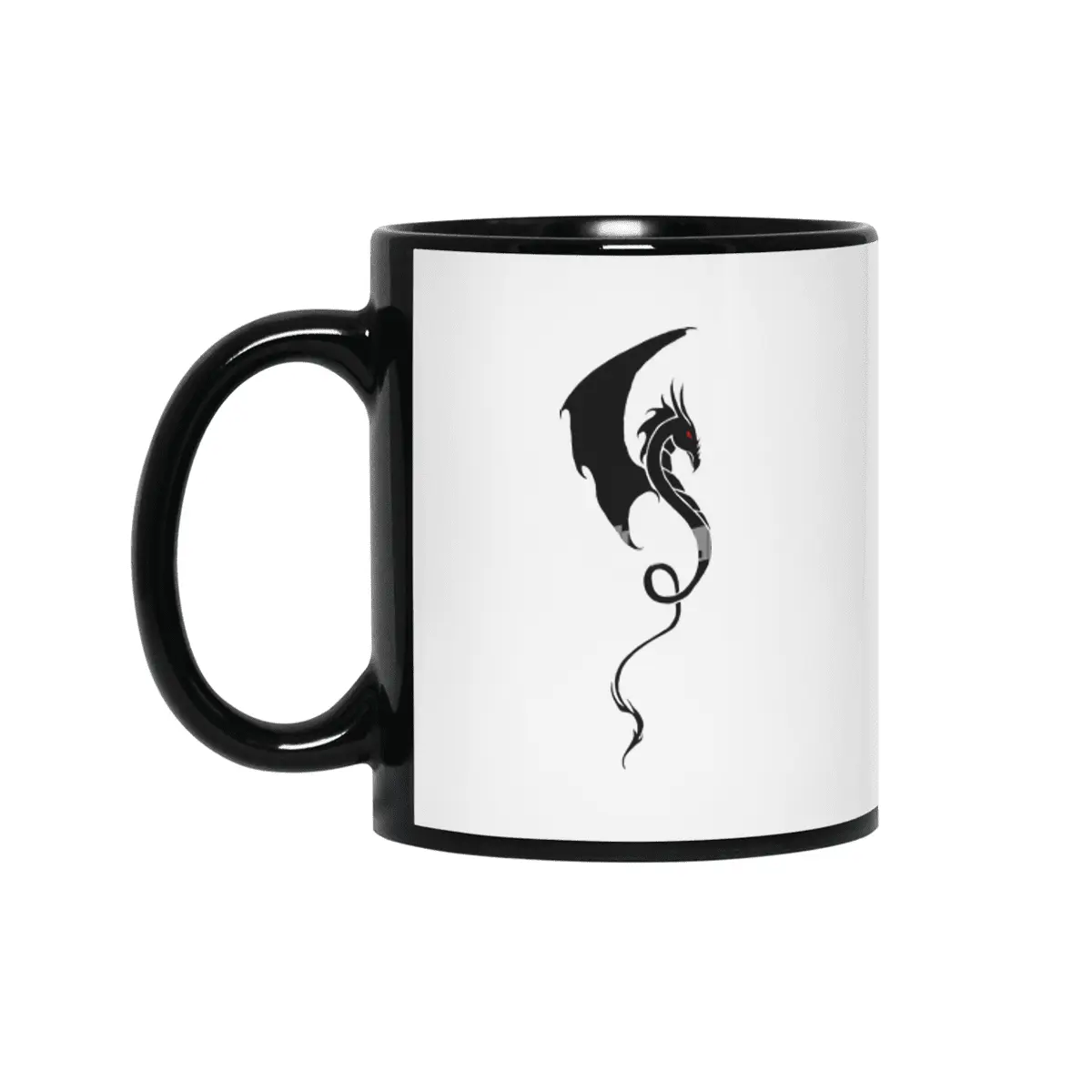 Tribal Dragon Profile Siyah Kupa