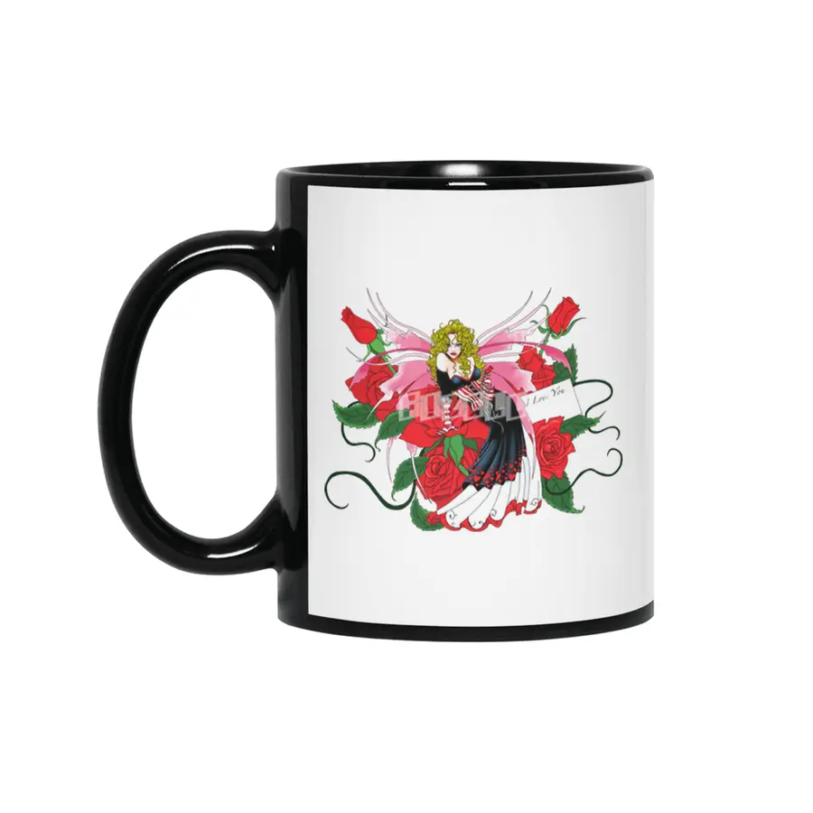 Valentine Siyah Kupa
