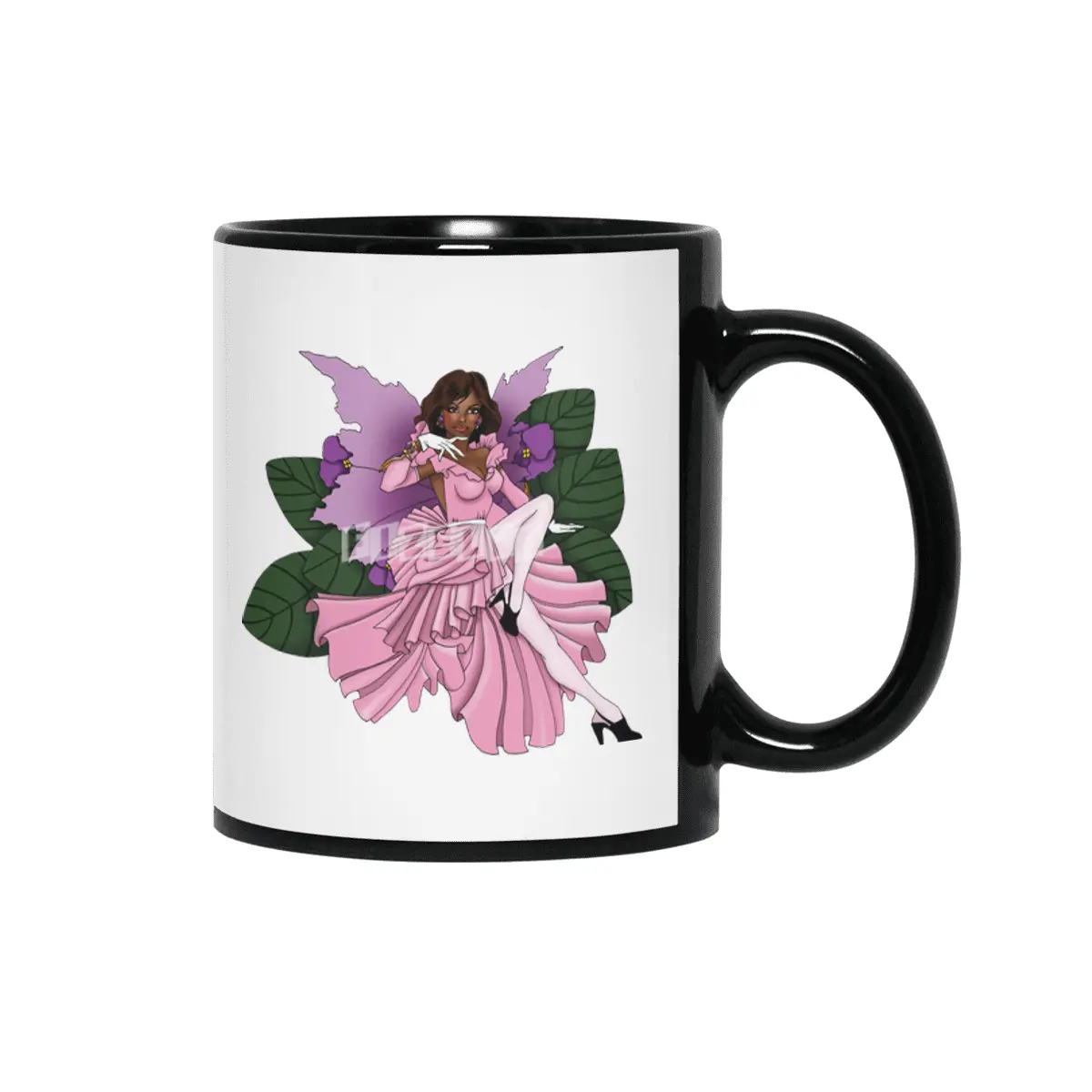 Violet Fairy Siyah Kupa