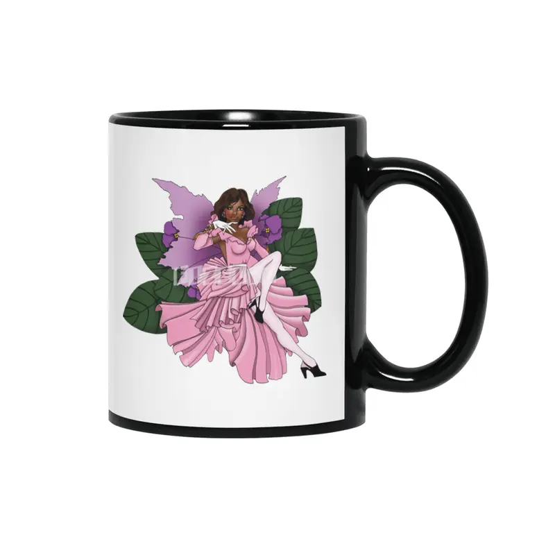 Violet Fairy Siyah Kupa