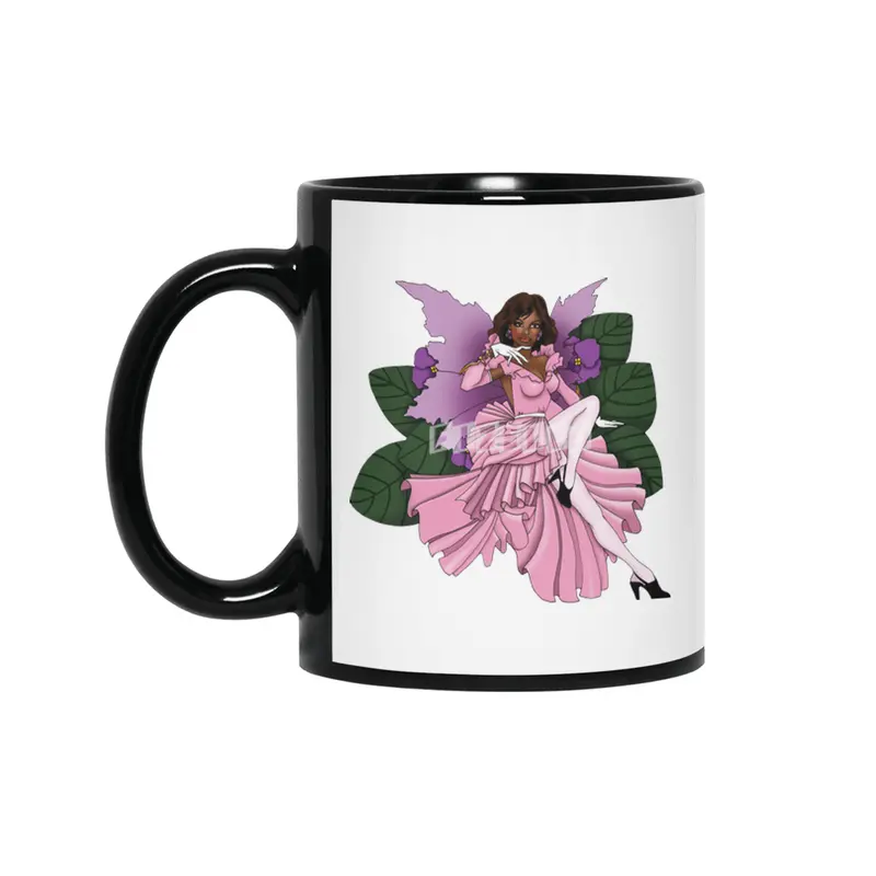 Violet Fairy Siyah Kupa