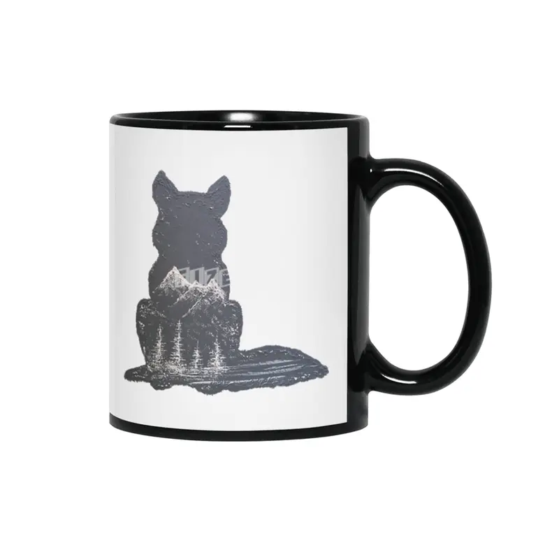 Wolf Pup Siyah Kupa