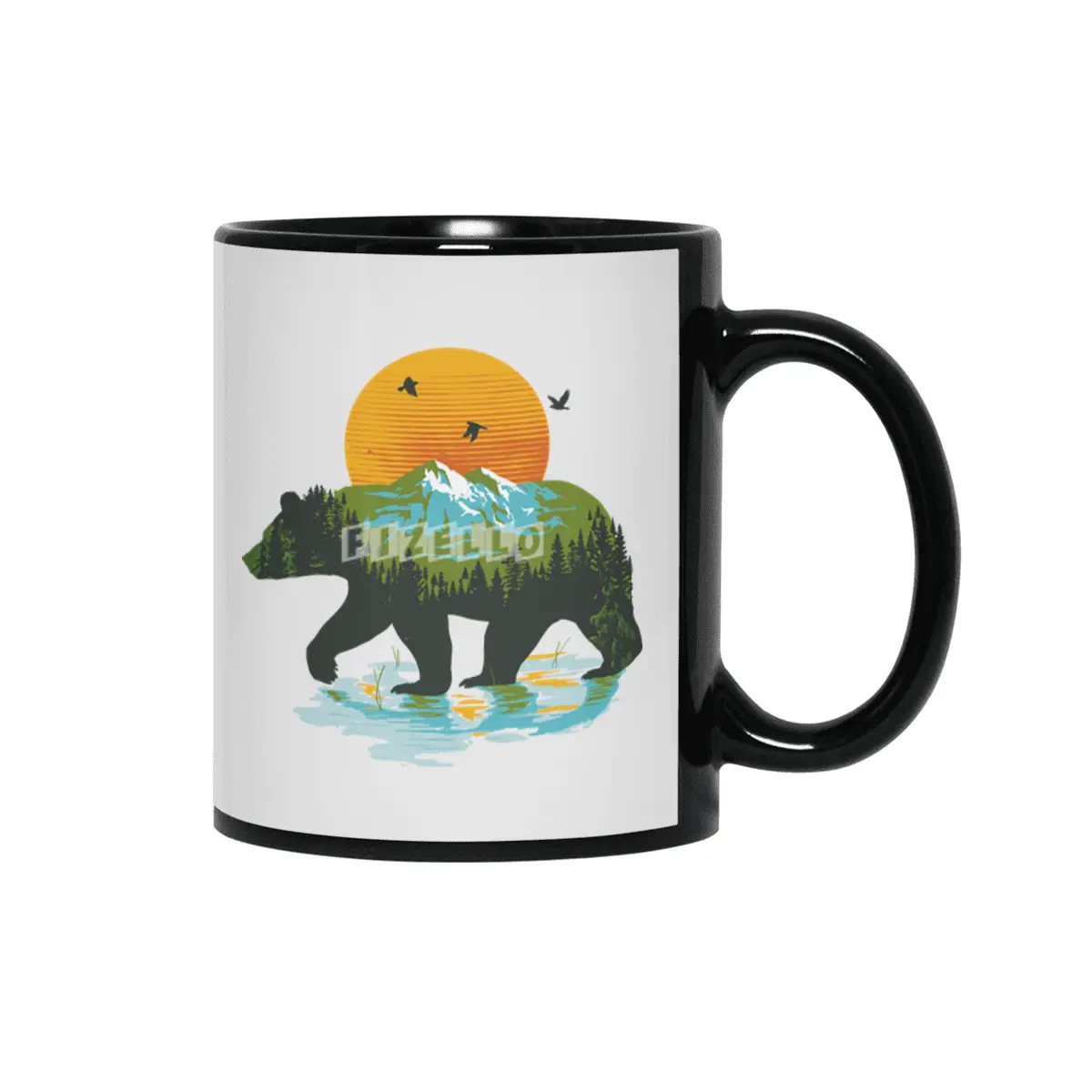 Bear Mountain Siyah Kupa