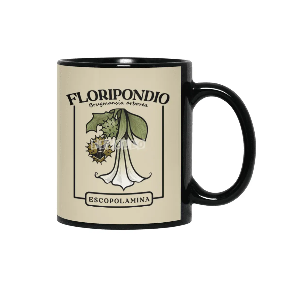 Floripondio - Poison Collection Siyah Kupa