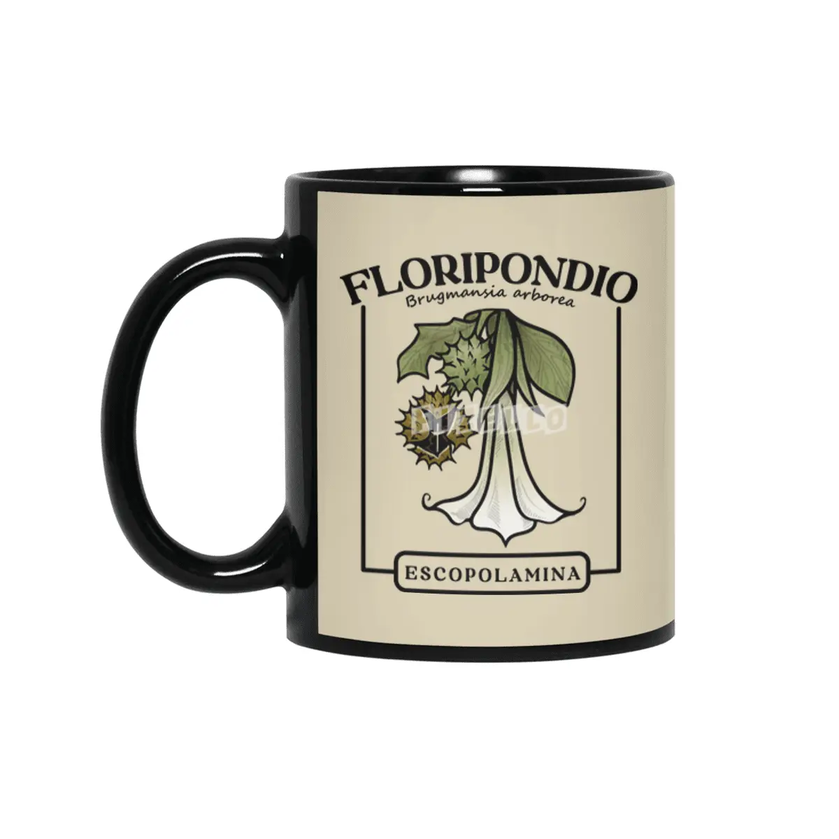 Floripondio - Poison Collection Siyah Kupa