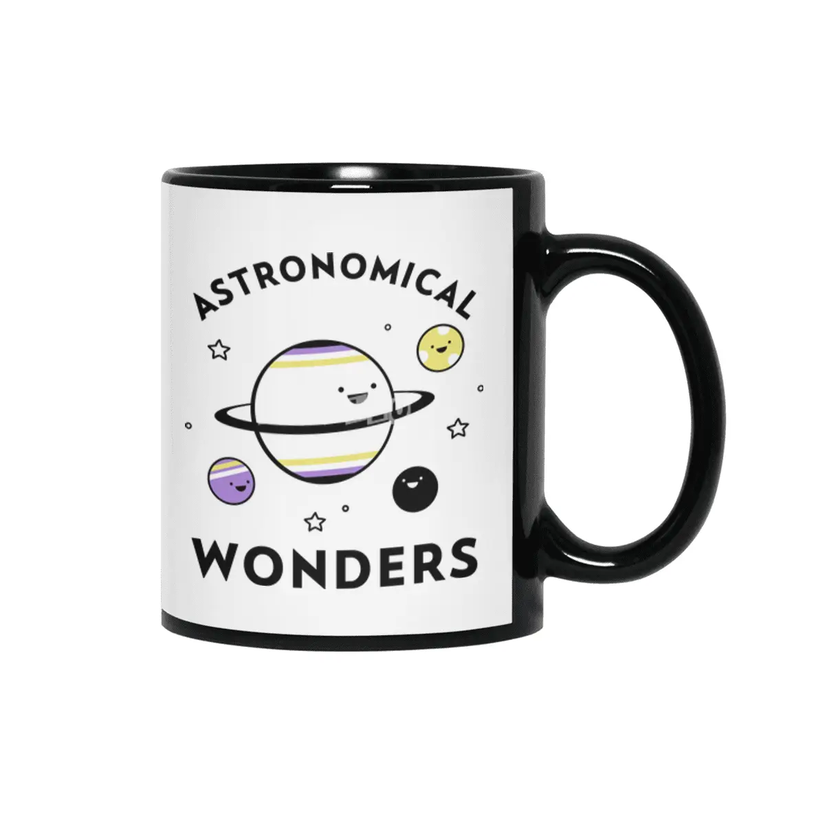 Astronomical Wonders Siyah Kupa
