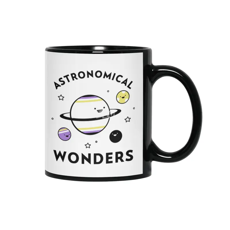 Astronomical Wonders Siyah Kupa