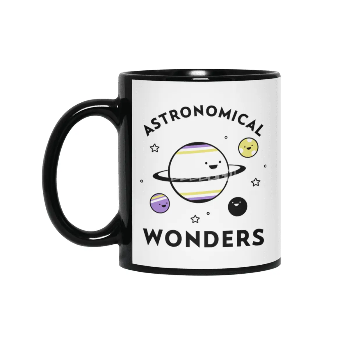 Astronomical Wonders Siyah Kupa