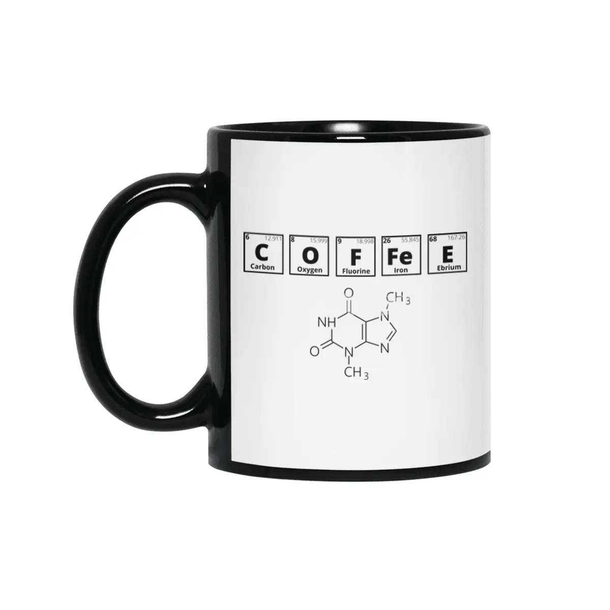Coffee (Periodic Table Collection) Siyah Kupa