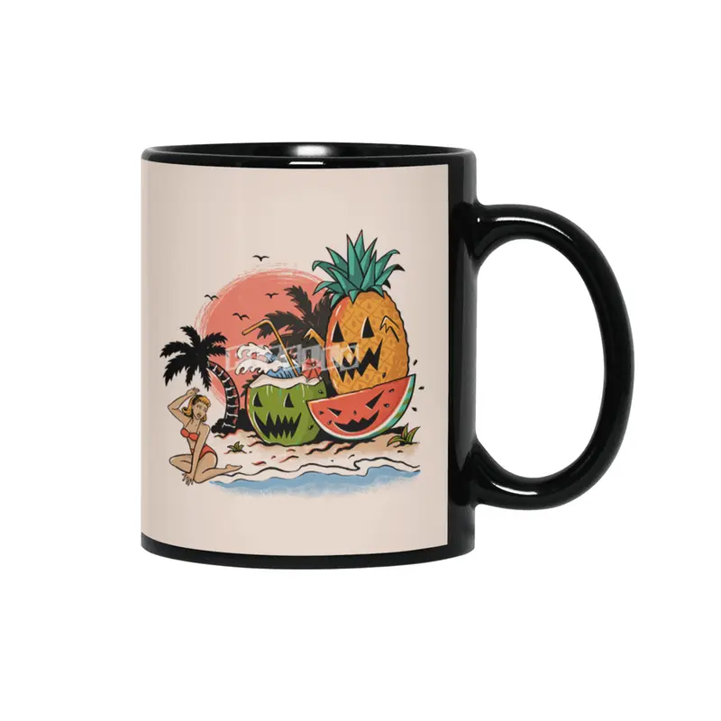 SPOOKY SHAKES Siyah Kupa