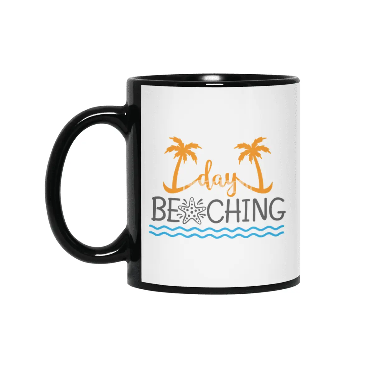 Day Beaching Siyah Kupa