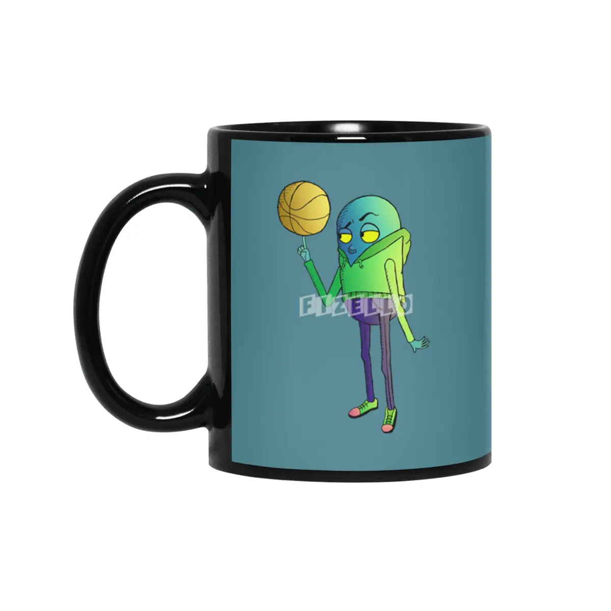 bored basketball player Siyah Kupa