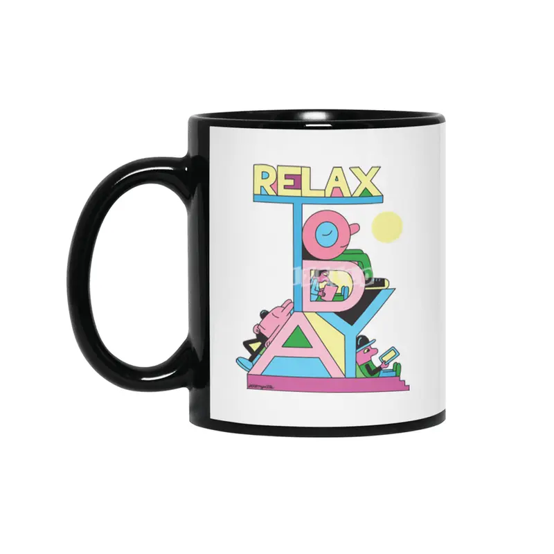 Relax Today Siyah Kupa