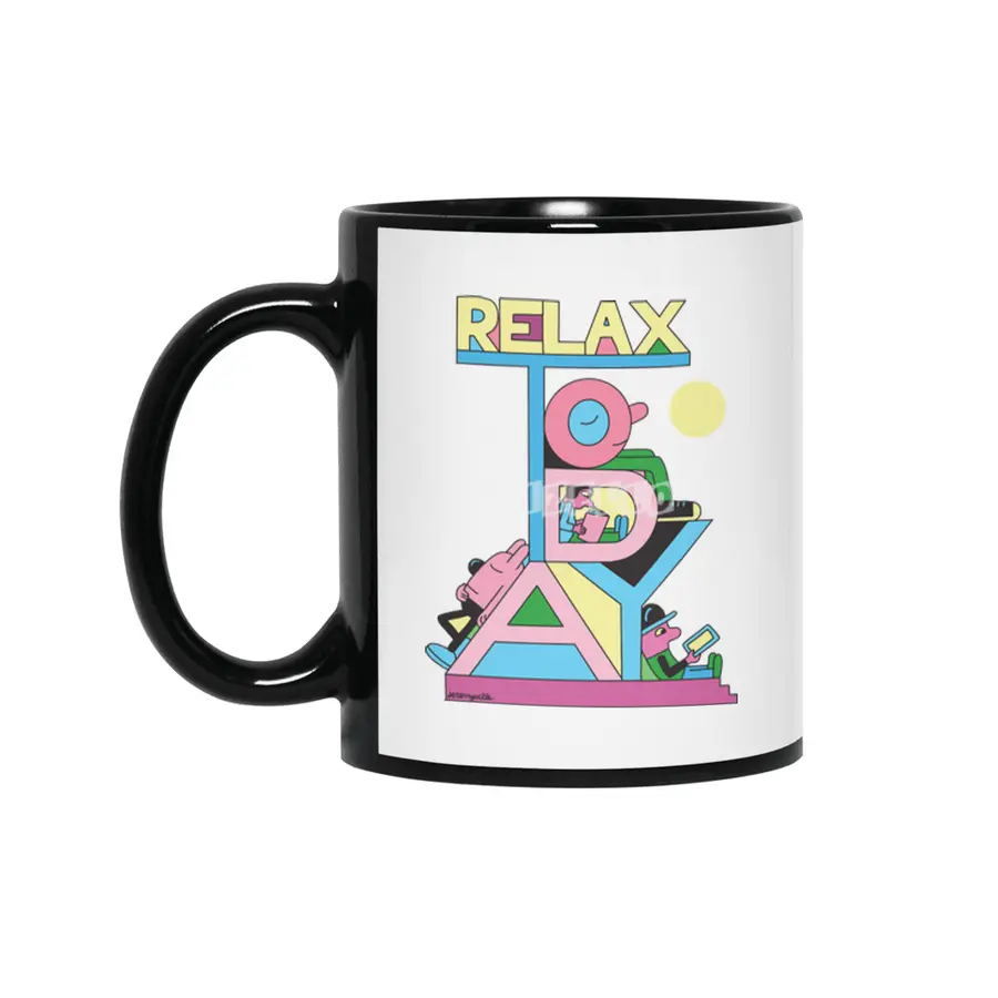 Relax Today Siyah Kupa