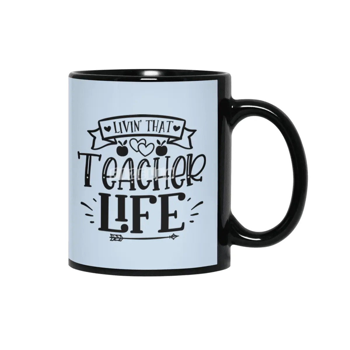 Living That Teacher Day Siyah Kupa