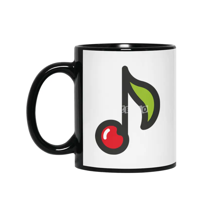 Cherry song Siyah Kupa